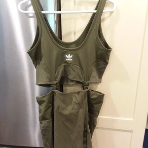 Adidas Always Original Rib Two-In-One Dress Large